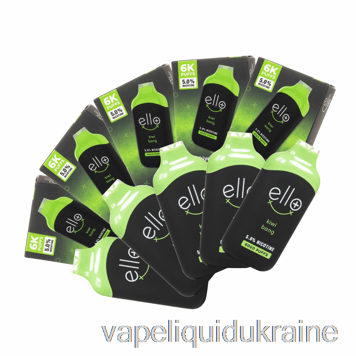 Vape Ukraine [10-Pack] BLVK Ello Plus 6000 Disposable